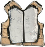 "BUCK ROGERS IN THE 25th CENTURY" SCREEN-WORN "VEGAS IN SPACE" VEST PAIR.