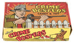 "NOVEL CRIME BUSTERS CANDY & TOY" BOX.