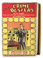 "NOVEL CRIME BUSTERS CANDY & TOY" BOX.