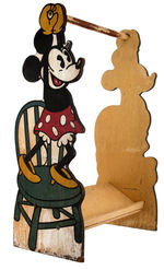 MICKEY & MINNIE MOUSE CHILD'S CLOTHING/SHOE RACK.