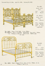 EARLY 1900s BED COMPANY CATALOGUE.