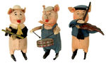 THREE LITTLE PIGS SCHUCO WIND-UP SET.