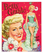 "BETTY GRABLE PAPER DOLLS" BOOK.