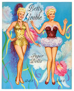 "BETTY GRABLE PAPER DOLLS" BOOK.