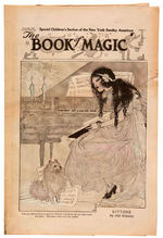 EARLY 1920s "THE BOOK OF MAGIC" LOT OF EIGHT SUPPLEMENTS W/SPECIALTY ART INC. KRAZY KAT.