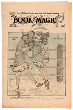 EARLY 1920s "THE BOOK OF MAGIC" LOT OF EIGHT SUPPLEMENTS W/SPECIALTY ART INC. KRAZY KAT.