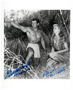 “GORDON SCOTT TARZAN/IRISH McCALLA” JOINTLY SIGNED PUBLICITY PHOTO.