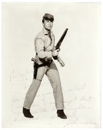 NICK ADAMS  “NICK-THE REBEL” SIGNED VINTAGE PHOTO WITH LENGTHY INSCRIPTION.