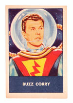 "BUZZ CORRY" KEY CARD FROM SPACE PATROL SET.