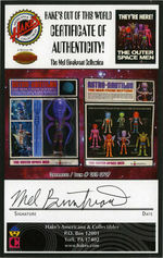 "THE OUTER SPACE MEN BY COLORFORMS ASTRO-NAUTILUS THE MAN FROM NEPTUNE" CARDED ACTION FIGURE.