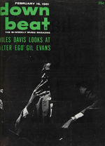 "DOWN BEAT" EXTENSIVE COLLECTION OF BOUND VOLUMES (219 ISSUES).