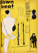 "DOWN BEAT" EXTENSIVE COLLECTION OF BOUND VOLUMES (219 ISSUES).