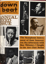 "DOWN BEAT" EXTENSIVE COLLECTION OF BOUND VOLUMES (219 ISSUES).