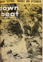 "DOWN BEAT" EXTENSIVE COLLECTION OF BOUND VOLUMES (219 ISSUES).