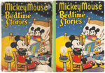 "MICKEY MOUSE BEDTIME STORIES" ENGLISH HARDCOVER WITH DUST JACKET.