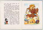 "MICKEY MOUSE BEDTIME STORIES" ENGLISH HARDCOVER WITH DUST JACKET.