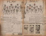 UNIQUE & INCREDIBLY COMPREHENSIVE COLLECTION OF 10 VOLUMES OF CUBAN NEWSPAPER BASEBALL CLIPPINGS.