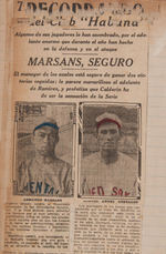 UNIQUE & INCREDIBLY COMPREHENSIVE COLLECTION OF 10 VOLUMES OF CUBAN NEWSPAPER BASEBALL CLIPPINGS.