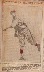 UNIQUE & INCREDIBLY COMPREHENSIVE COLLECTION OF 10 VOLUMES OF CUBAN NEWSPAPER BASEBALL CLIPPINGS.