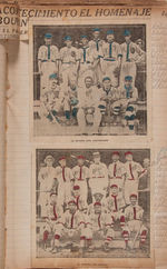 UNIQUE & INCREDIBLY COMPREHENSIVE COLLECTION OF 10 VOLUMES OF CUBAN NEWSPAPER BASEBALL CLIPPINGS.