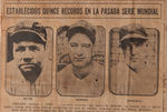 UNIQUE & INCREDIBLY COMPREHENSIVE COLLECTION OF 10 VOLUMES OF CUBAN NEWSPAPER BASEBALL CLIPPINGS.