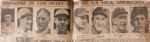 UNIQUE & INCREDIBLY COMPREHENSIVE COLLECTION OF 10 VOLUMES OF CUBAN NEWSPAPER BASEBALL CLIPPINGS.