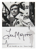"THE COMPLETE SIX MILLION DOLLAR MAN SEASONS ONE AND TWO" EXTENSIVE CARD SET WITH AUTOGRAPH CARDS.