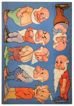 "SNOW WHITE AND THE SEVEN DWARFS PAPER DOLLS."