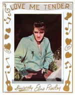 "ELVIS PRESLEY" FRAMED PICTURE.