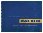 1955 "KING FEATURES SYNDICATE BLUE BOOK" COMIC STRIP PROMOTIONAL BOOK.