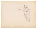 "SILLY SYMPHONIES - THE GODDESS OF SPRING" ORIGINAL PRODUCTION DRAWING.