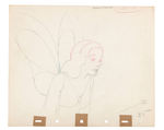 "PINOCCHIO" BLUE FAIRY ORIGINAL PRODUCTION DRAWING.