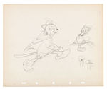 "PINOCCHIO" GIDEON ORIGINAL CONCEPT ART LOT.