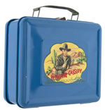 "HOPALONG CASSIDY" METAL LUNCHBOX (COLOR/DECAL VARIETY).