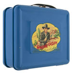 "HOPALONG CASSIDY" METAL LUNCHBOX (COLOR/DECAL VARIETY).