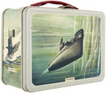 "SUBMARINE" & "BOATING" W/THERMOS METAL LUNCHBOX PAIR.