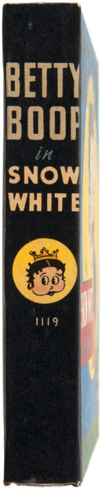 "BETTY BOOP IN SNOW WHITE" FILE COPY BLB.