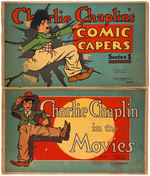 "CHARLIE CHAPLIN" PLATINUM AGE COMIC STRIP REPRINT BOOK LOT.