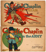 "CHARLIE CHAPLIN" PLATINUM AGE COMIC STRIP REPRINT BOOK LOT.