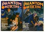 "THE PHANTOM DETECTIVE" PULP MAGAZINE LOT.