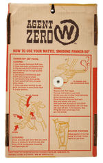 "AGENT ZERO W SMOKING FANNER-50" BOXED CAP GUN & HOLSTER SET.