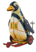 PENGUIN WIND-UP & FRICTION TOY TRIO.