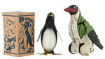 PENGUIN WIND-UP & FRICTION TOY TRIO.