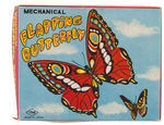BUTTERFLIES & INSECTS WIND-UP & FRICTION TOY LOT.