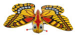 BUTTERFLIES & INSECTS WIND-UP & FRICTION TOY LOT.