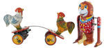 JAPANESE TIN WIND-UP TOY LOT.