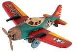 ARMY PLANE FRICTION TOY.