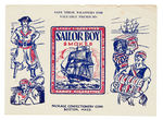 BEAUTIFUL SHIPS "SAILOR BOY SMOKES" GUM CARD WRAPPER.