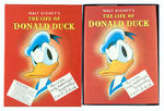 CARL BARKS SIGNED LIMITED EDITION PH OTOGRAPH AND BOXED BOOK SET.