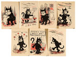 "FELIX-SNAP" 1920s BOXED FELIX THE CAT CARD GAME.